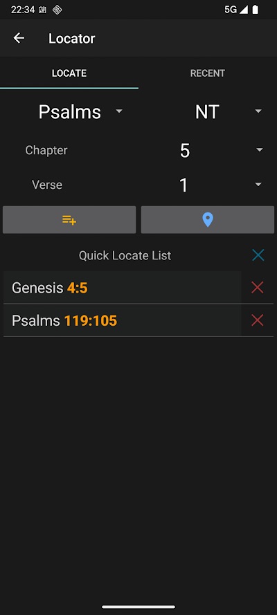 Word Rhythm: ASV Bible — screenshot 2